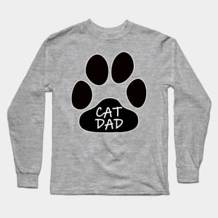 Cat Dad Long Sleeve T-Shirt